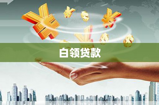 茂南白领贷款