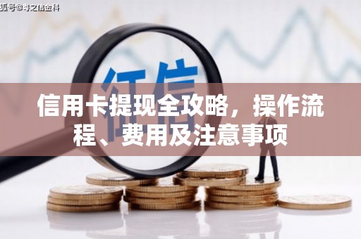 茂南信用卡提现全攻略，操作流程、费用及注意事项
