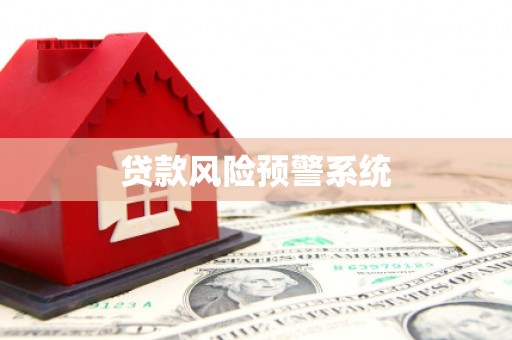 茂南贷款风险预警系统