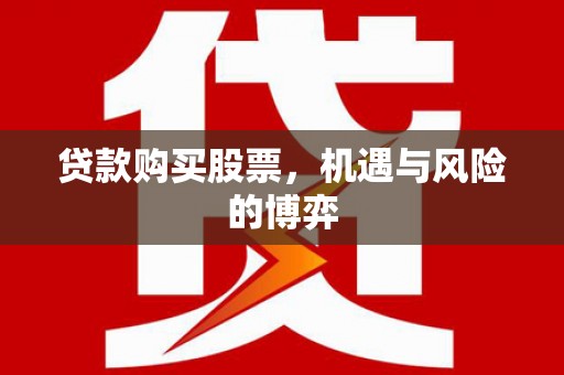 茂南贷款购买股票，机遇与风险的博弈