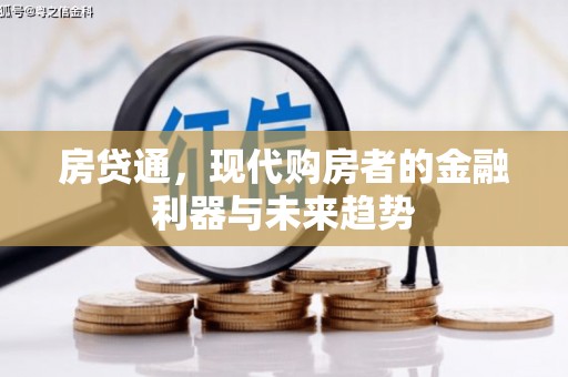 茂南房贷通，现代购房者的金融利器与未来趋势