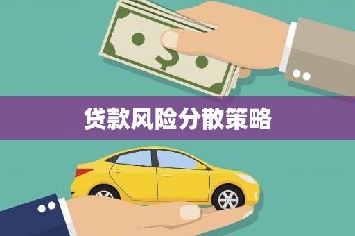 茂南贷款风险分散策略