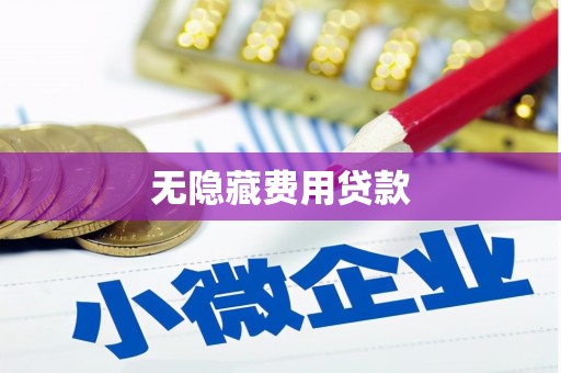 茂南无隐藏费用贷款