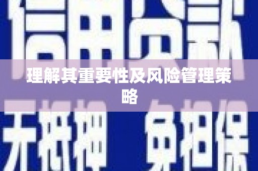 茂南理解其重要性及风险管理策略