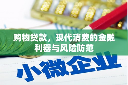 茂南购物贷款，现代消费的金融利器与风险防范