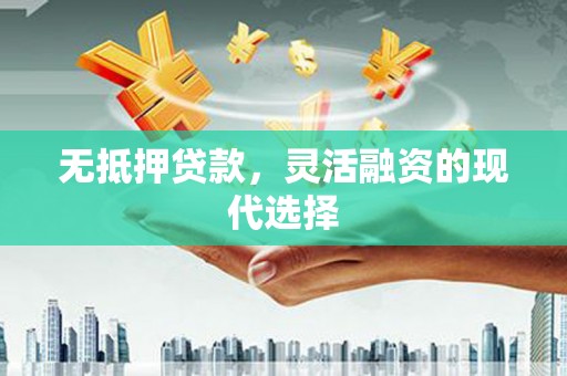 茂南无抵押贷款，灵活融资的现代选择