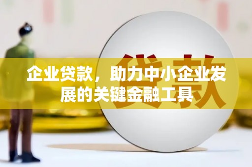 茂南企业贷款，助力中小企业发展的关键金融工具