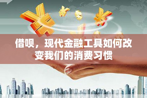 茂南借呗，现代金融工具如何改变我们的消费习惯