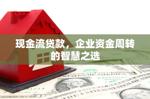 茂南现金流贷款，企业资金周转的智慧之选