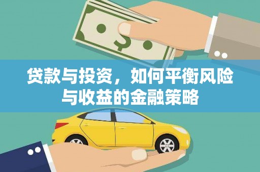 茂南贷款与投资，如何平衡风险与收益的金融策略