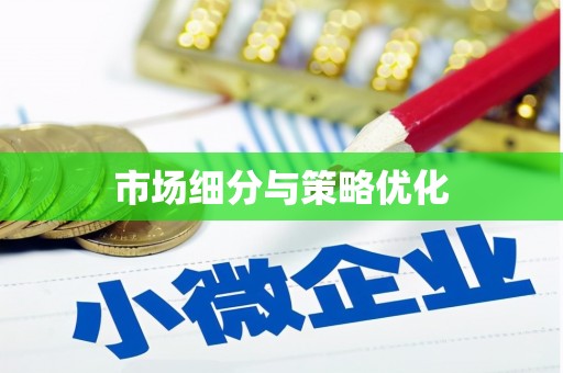 茂南市场细分与策略优化