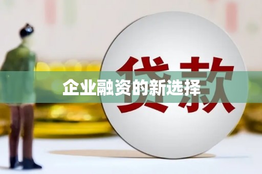 茂南企业融资的新选择